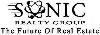 SONIC REALTY GROUP THE FUTURE OF REAL ESTATE logo