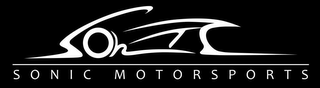 SONIC SONIC MOTORSPORTS logo
