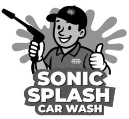 SONIC SPLASH CAR WASH SONIC SPLASH CAR WASH logo