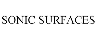 SONIC SURFACES logo