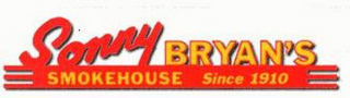 SONNY BRYAN'S SMOKEHOUSE SINCE 1910 logo