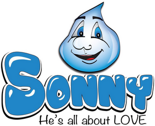 SONNY HE'S ALL ABOUT LOVE logo