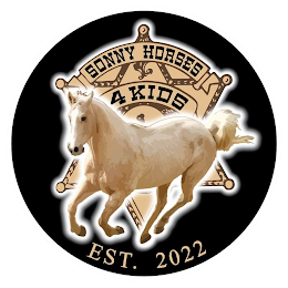SONNY HORSES 4 KIDS EST. 2022 logo
