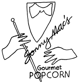 SONNY MAC'S GOURMET POPCORN logo