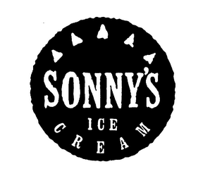 SONNY'S ICE CREAM logo