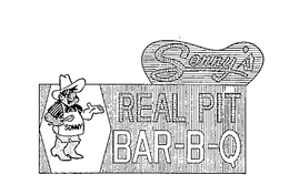 SONNY'S REAL PIT BAR-B-Q logo