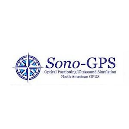 SONO-GPS OPTICAL POSITIONING ULTRASOUND SIMULATION NORTH AMERICAN OPUS logo