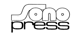 SONO PRESS logo