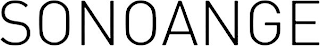 SONOANGE logo