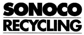 SONOCO RECYCLING logo
