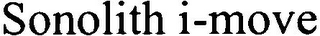 SONOLITH I-MOVE logo