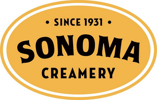 SONOMA CREAMERY ·SINCE 1931· logo