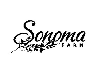 SONOMA FARM logo