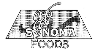 SONOMA FOODS logo