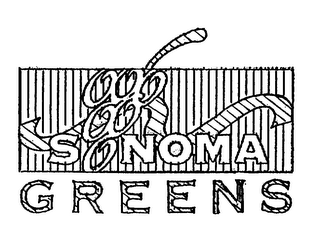 SONOMA GREENS logo