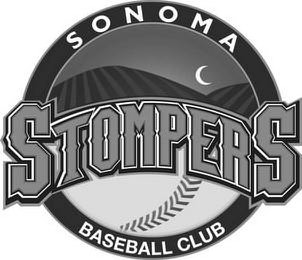 SONOMA STOMPERS BASEBALL CLUB logo