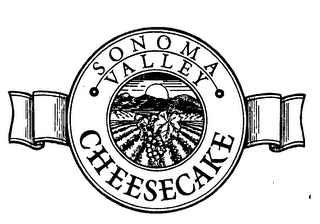 SONOMA VALLEY CHEESECAKE logo