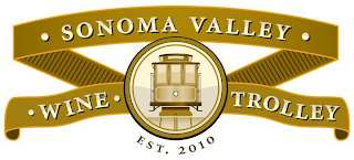 SONOMA VALLEY WINE TROLLEY EST. 2010 logo