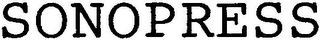 SONOPRESS logo