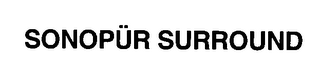 SONOPÜR SURROUND logo