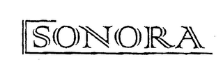 SONORA logo