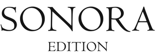 SONORA EDITION logo