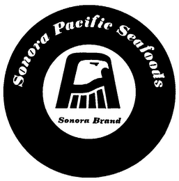 SONORA PACIFIC SEAFOODS SONORA BRAND logo