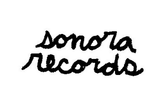 SONORA RECORDS logo