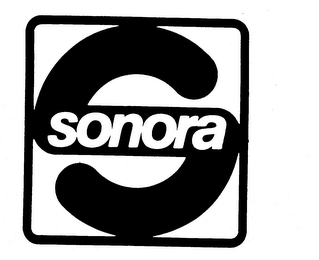 SONORA S logo
