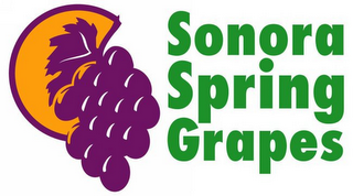 SONORA SPRING GRAPES logo