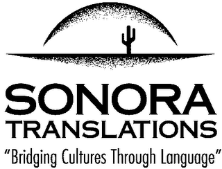 SONORA TRANSLATIONS "BRIDGING CULTURES THROUGH LANGUAGE" logo