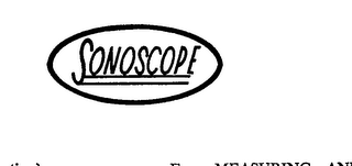 SONOSCOPE logo
