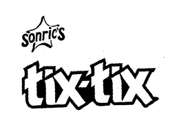 SONRIC'S TIX-TIX logo
