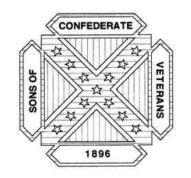 SONS OF CONFEDERATE VETERANS 1896 logo
