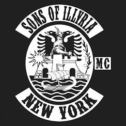 SONS OF ILLYRIA MC NEW YORK logo