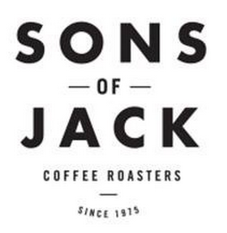 SONS OF JACK COFFEE ROASTERS SINCE 1975 logo