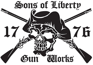 SONS OF LIBERTY GUN WORKS 1776 logo