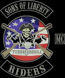 SONS OF LIBERTY RIDERS MC TURBA9 REGULA logo