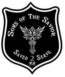 SONS OF THE SAVIOR SAVED 2 SERVE M/M logo