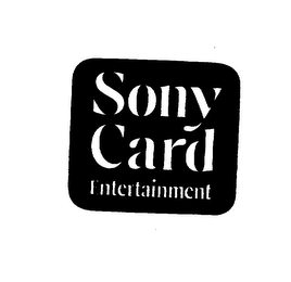 SONY CARD ENTERTAINMENT logo