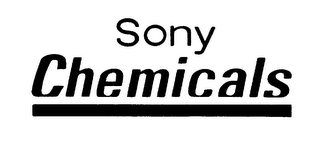 SONY CHEMICALS logo