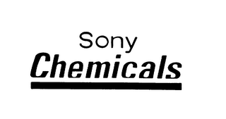 SONY CHEMICALS logo