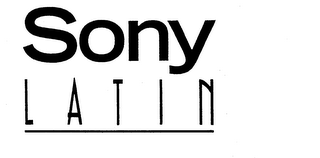 SONY LATIN logo