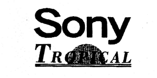 SONY TROPICAL logo