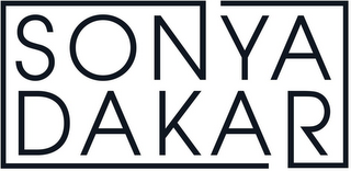 SONYA DAKAR logo