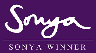 SONYA SONYA WINNER logo