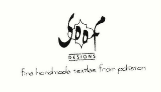 SOOF DESIGNS FINE HANDMADE TEXTILES FROM PAKISTAN logo