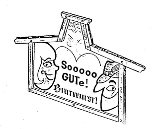 SOOOOO GUTE! BRATWURST! logo