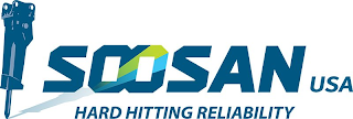 SOOSAN HARD HITTING RELIABILITY USA logo