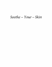 SOOTHE  -  YOUR  -  SKIN logo